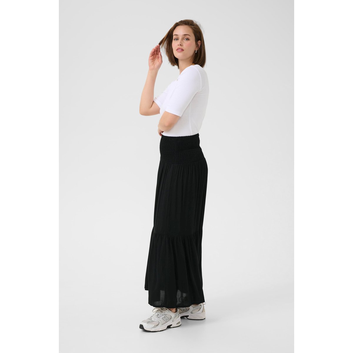 Jupe casual noir, KAFFE