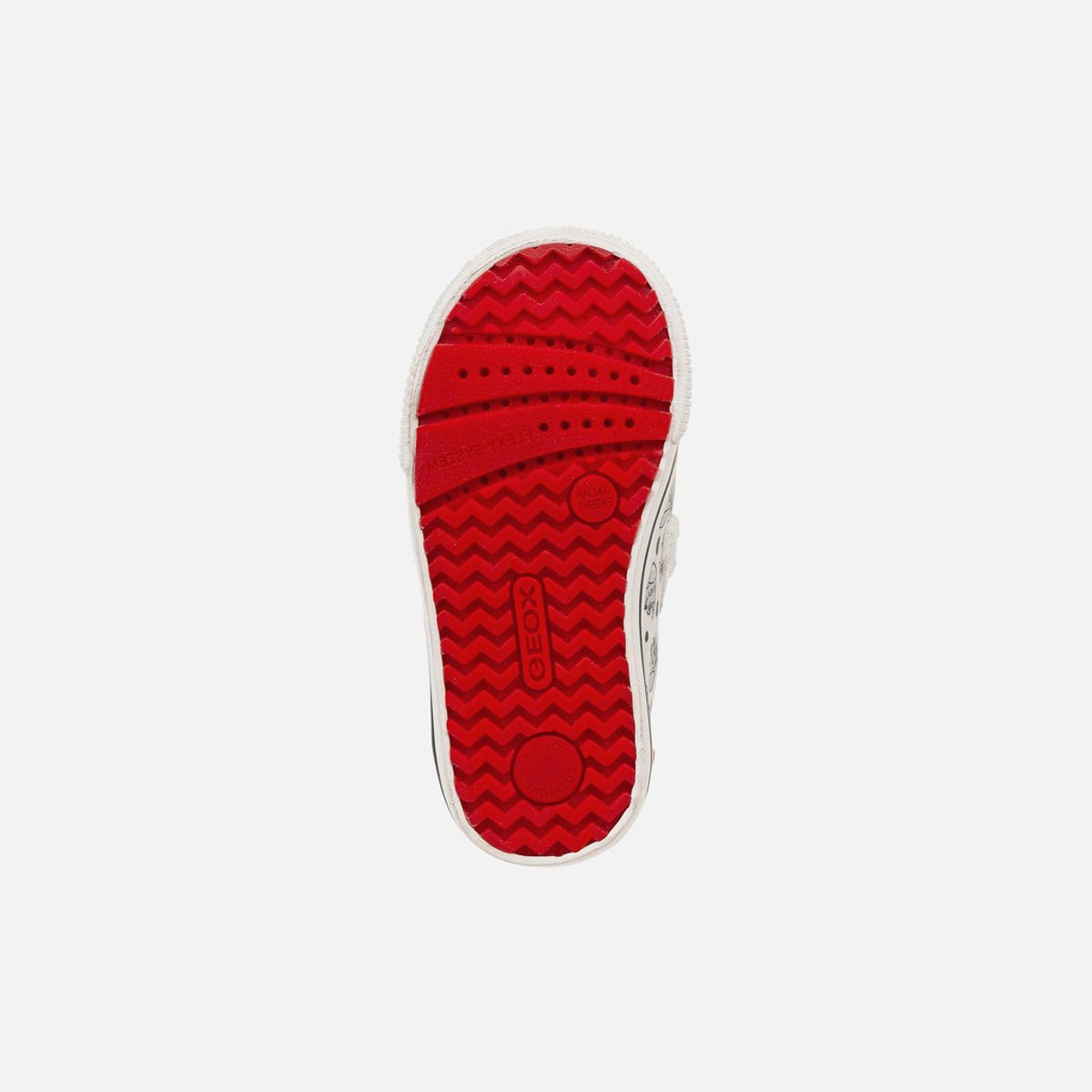 Baskets Disney  B KILWI blanc/rouge, GEOX