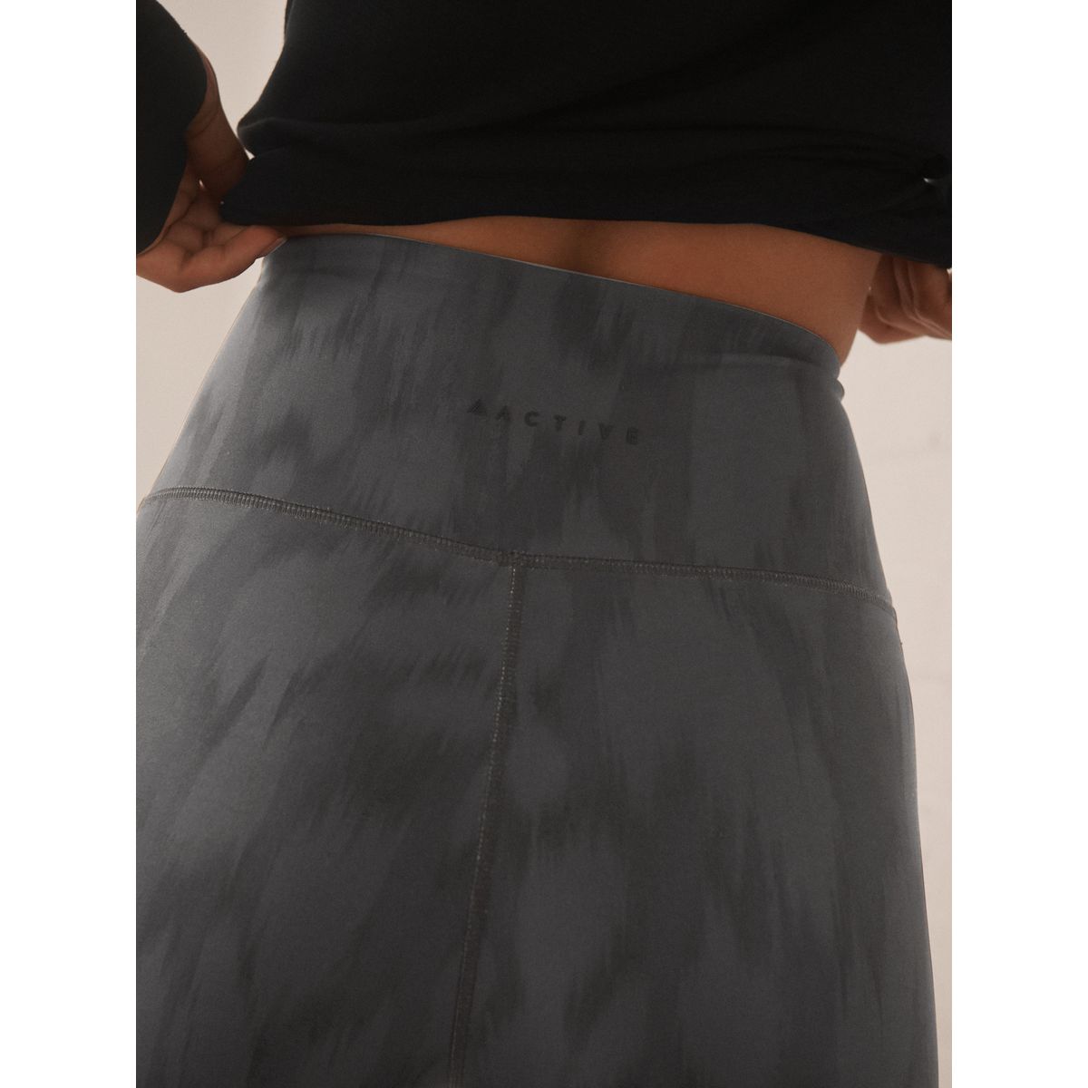 Legging de sport power active noir/blanc, NEXT