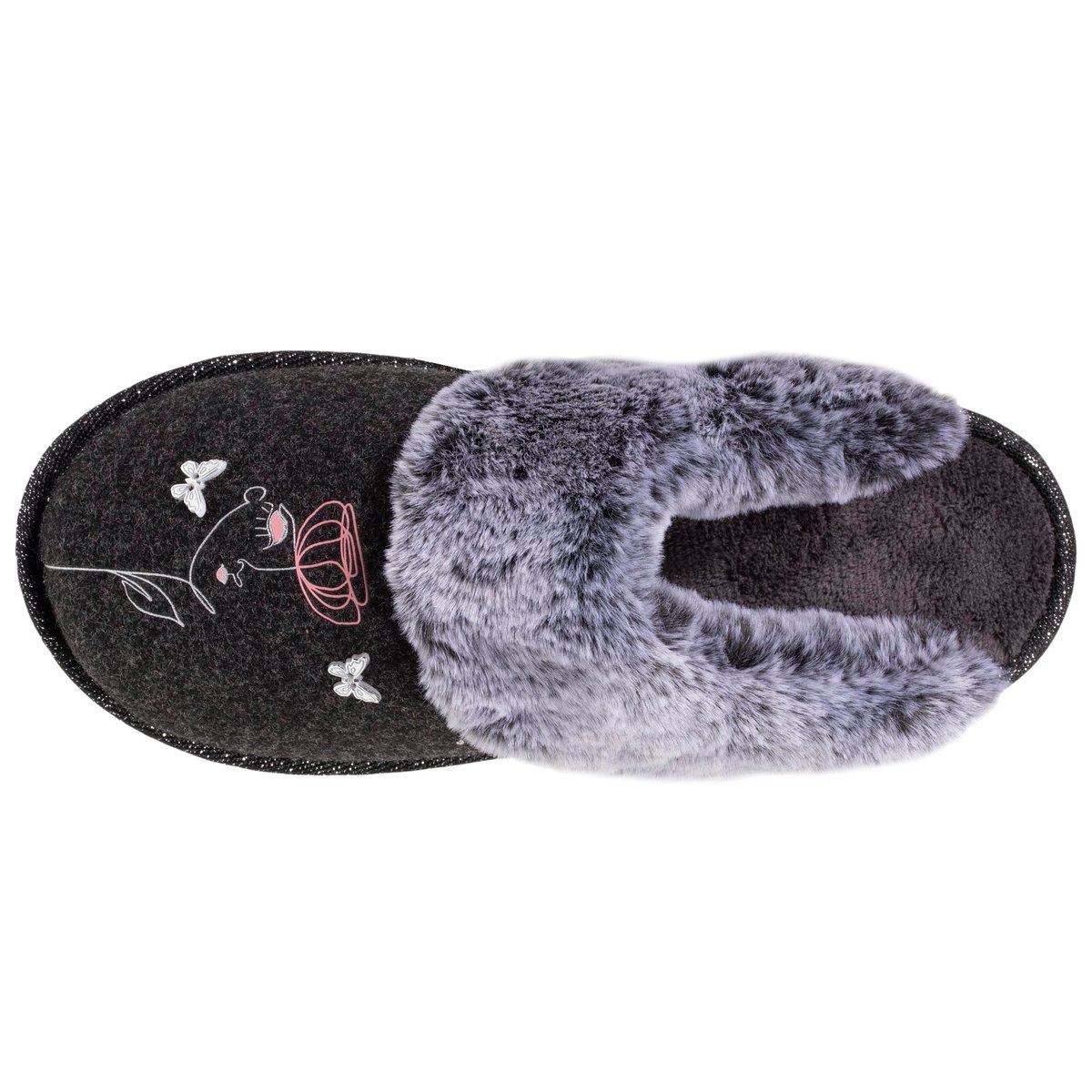 Chaussons Mules gris, ISOTONER