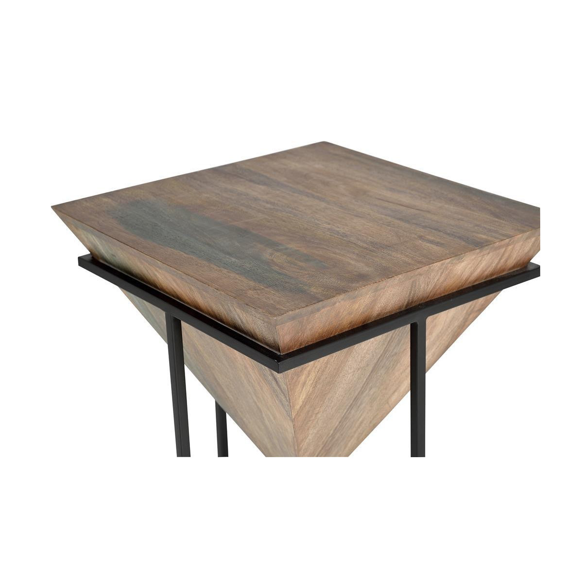 Console marron, DECORATION D’AUTREFOIS