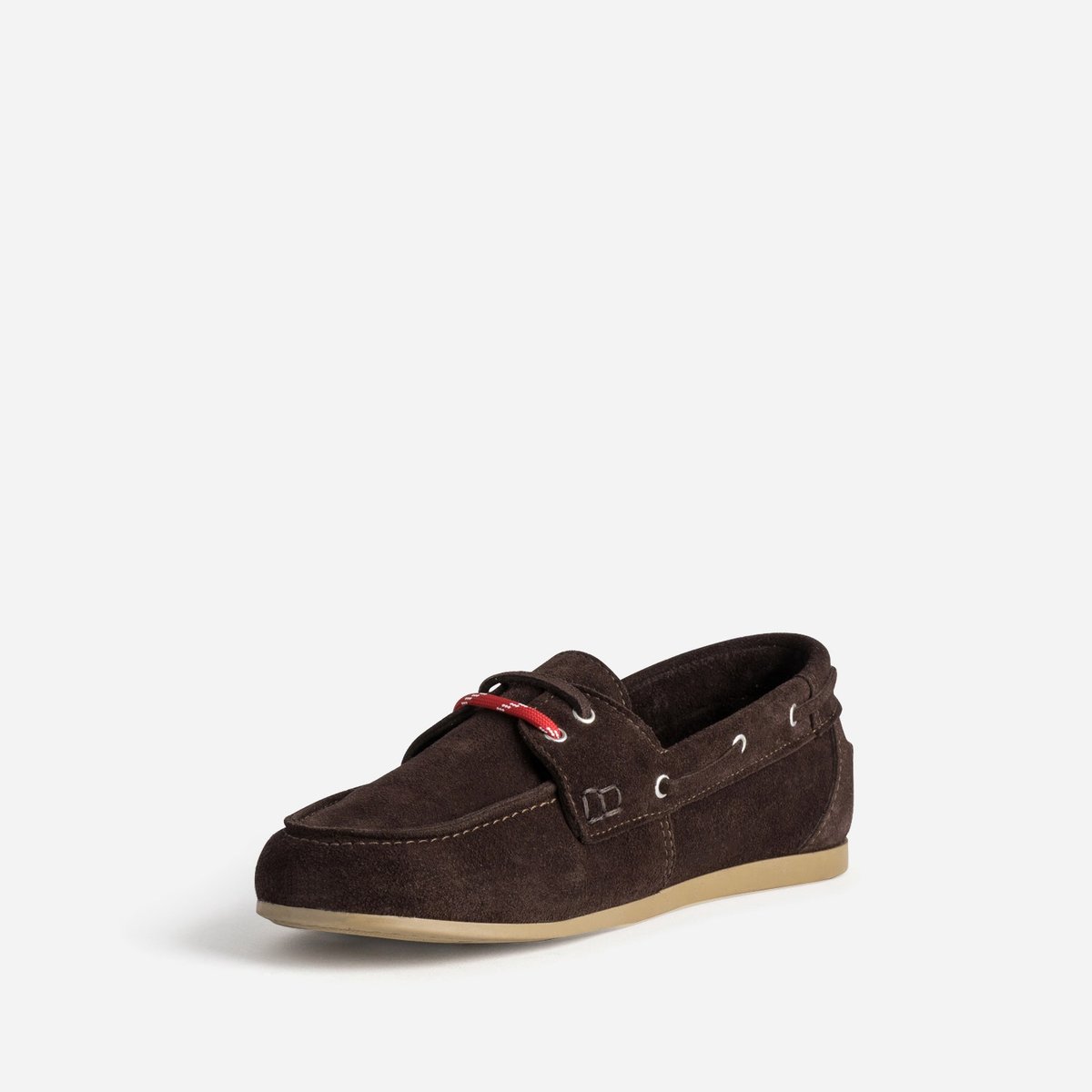 Derby en cuir GENTILLE chocolat, ERAM