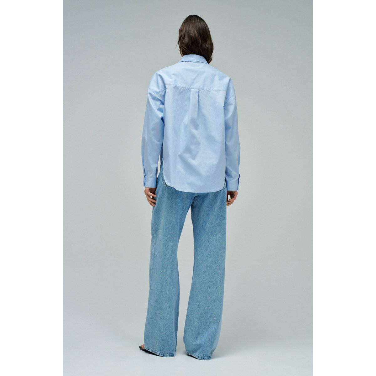 BASIC SHIRT LOOSE FIT blanc, SALSA JEANS
