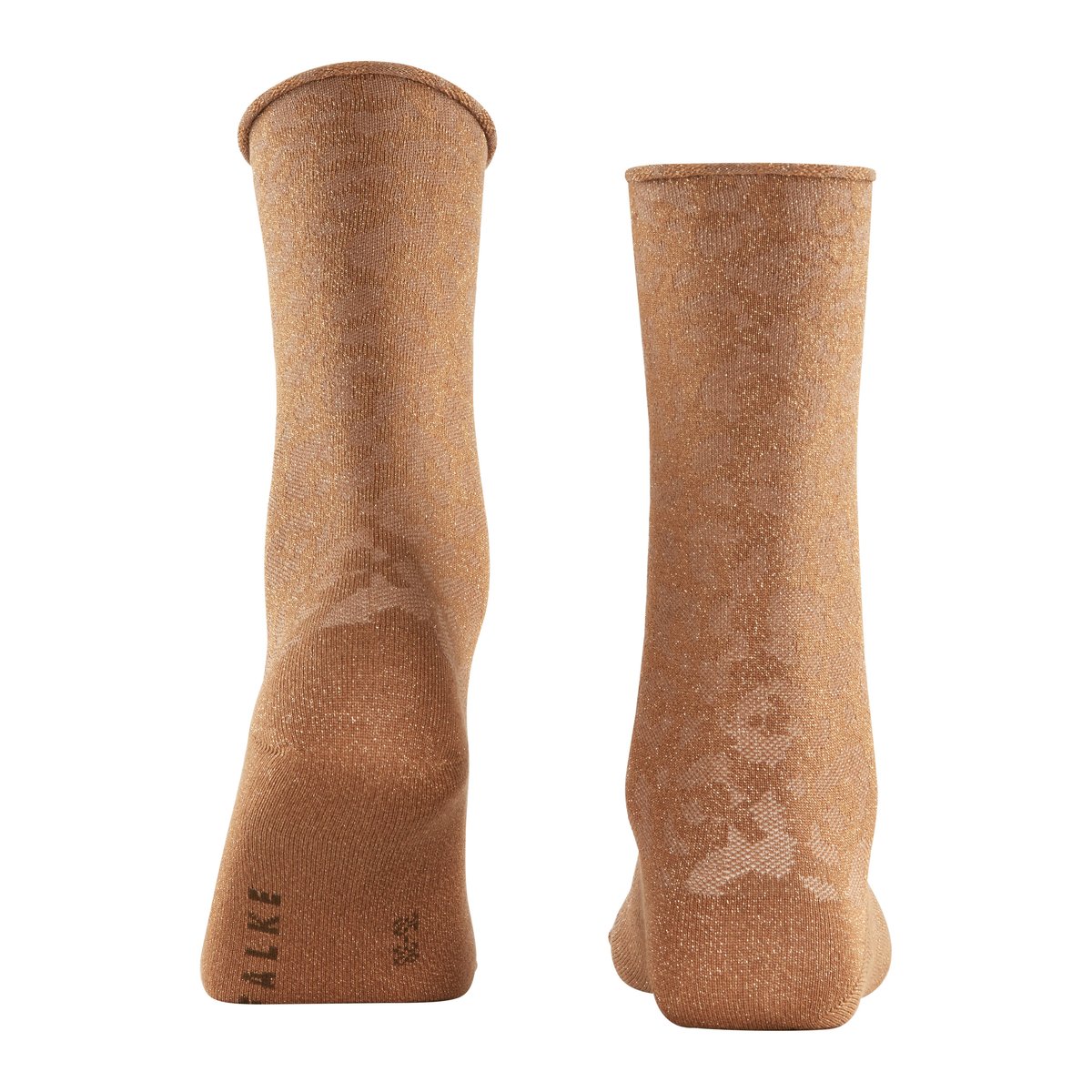 Chaussettes Shiny Special Edition old brass (1220), FALKE