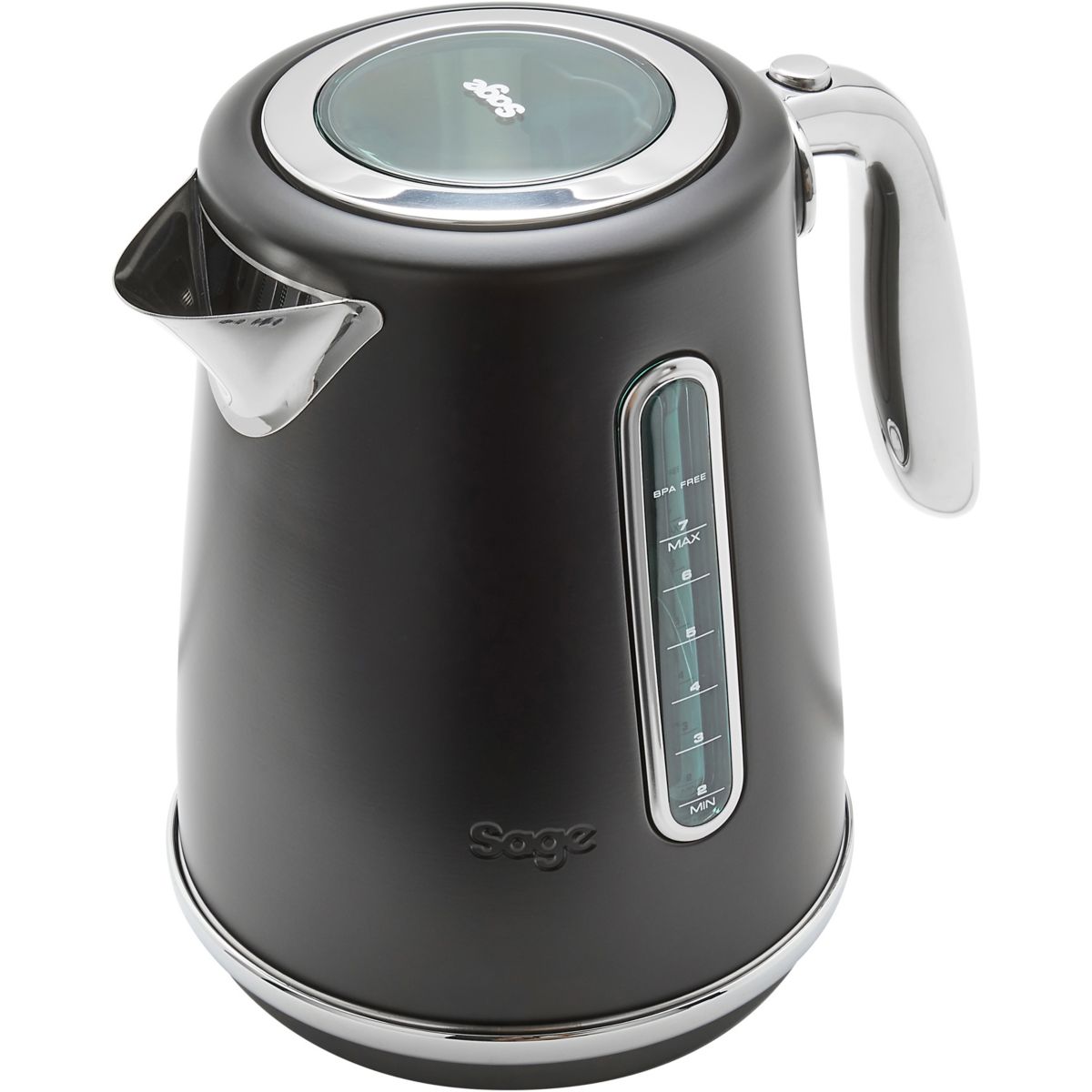 Bouilloire the Soft Top Luxe (noire) noir, SAGE APPLIANCES