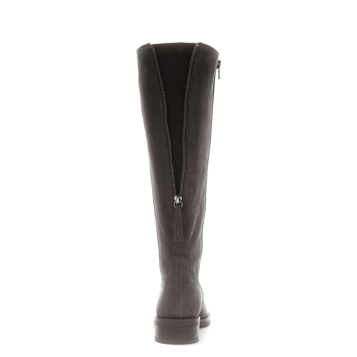 Bottes en cuir à talon décroché gris, GABOR