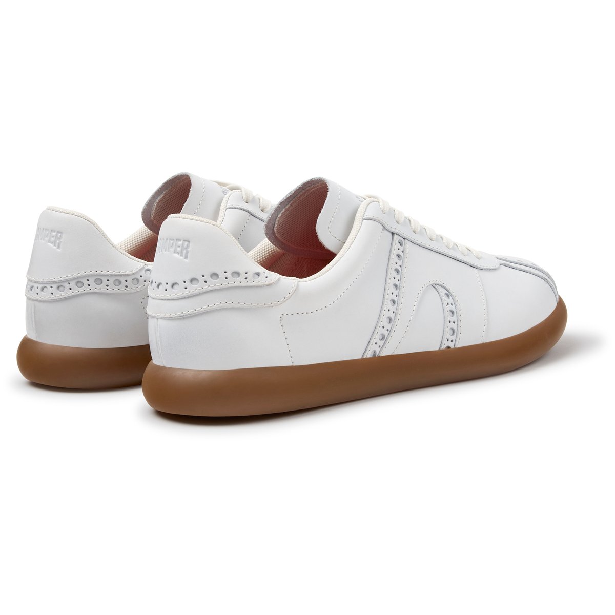 Baskets Pelotas Soller Smooth Leather blanc naturel 003, CAMPER