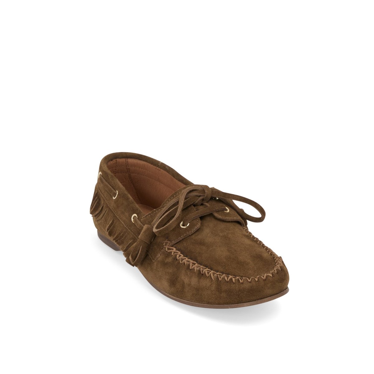 Mocassin en cuir YAKARI taupe, MELLOW YELLOW