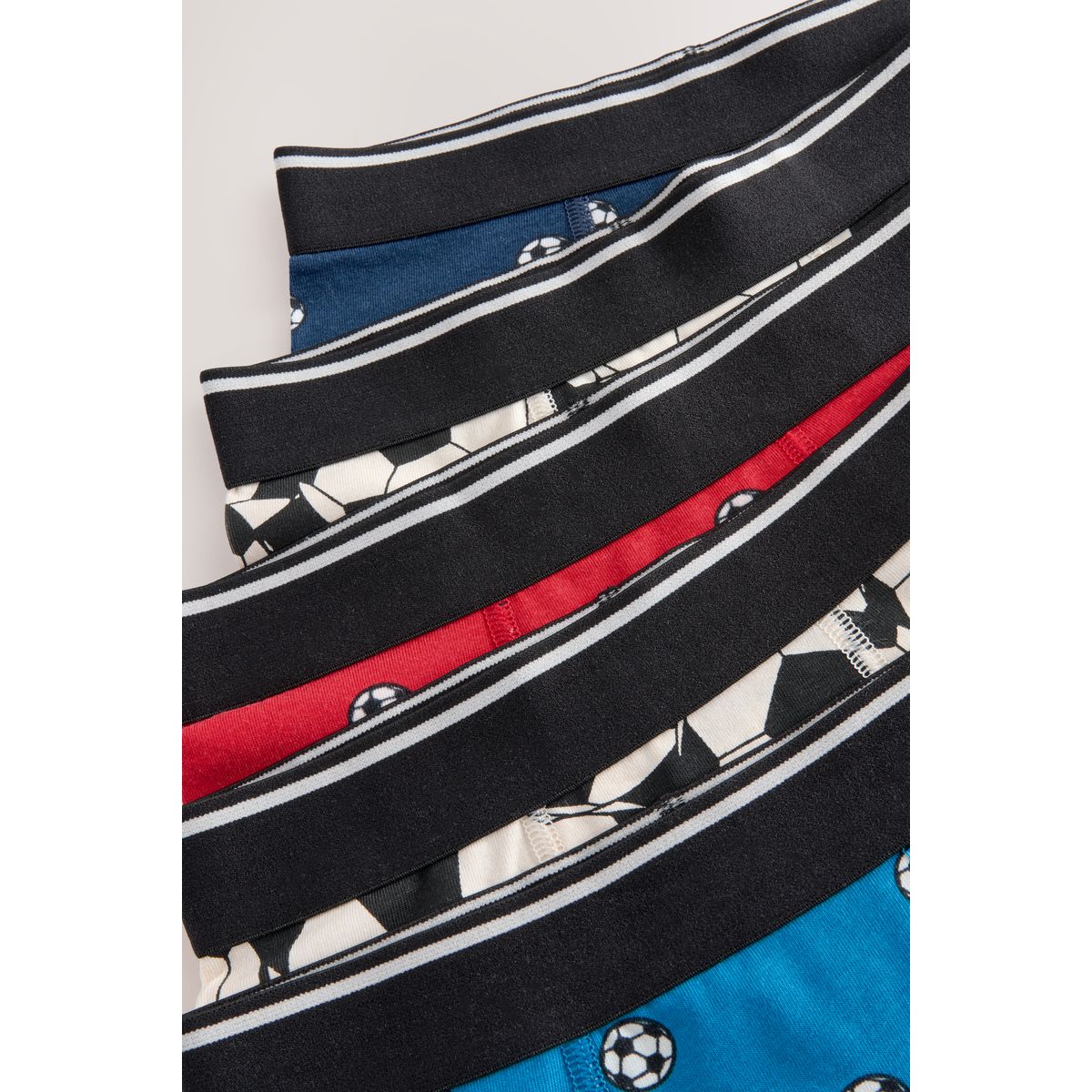 Boxer, lot de 5 rouge/bleu, NEXT