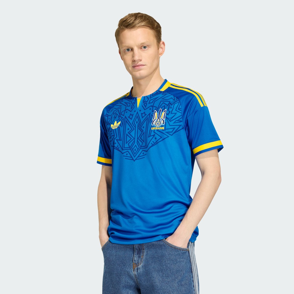 Maillot Extérieur Ukraine 26 Maillot Extérieur Ukraine 26 glow blue, adidas Performance
