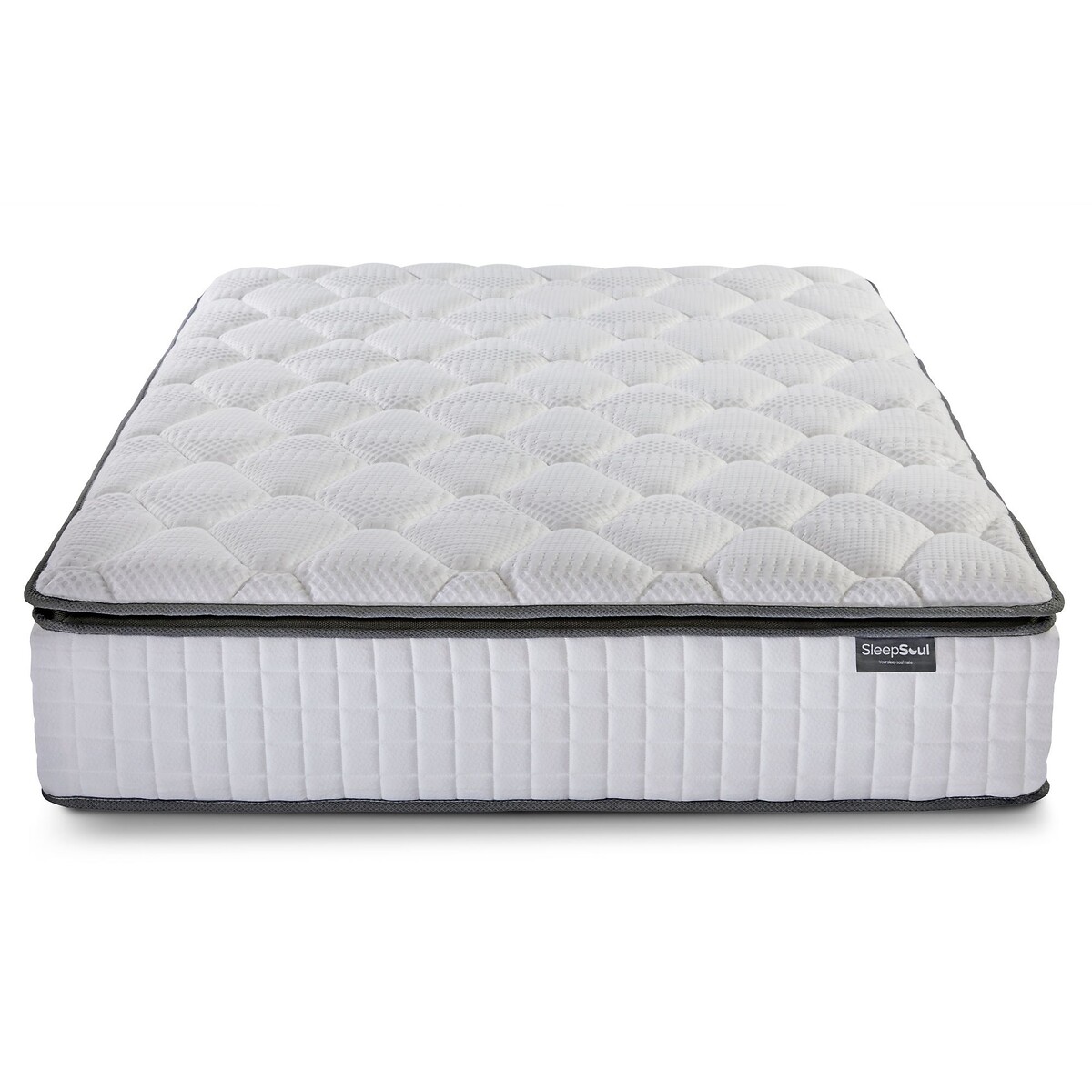 SleepSoul Bliss Pocket Hybrid Pillowtop Mattress white, SLEEPSOUL