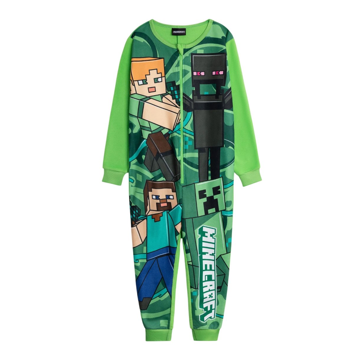 Combinaison motif Creeper vert, MINECRAFT