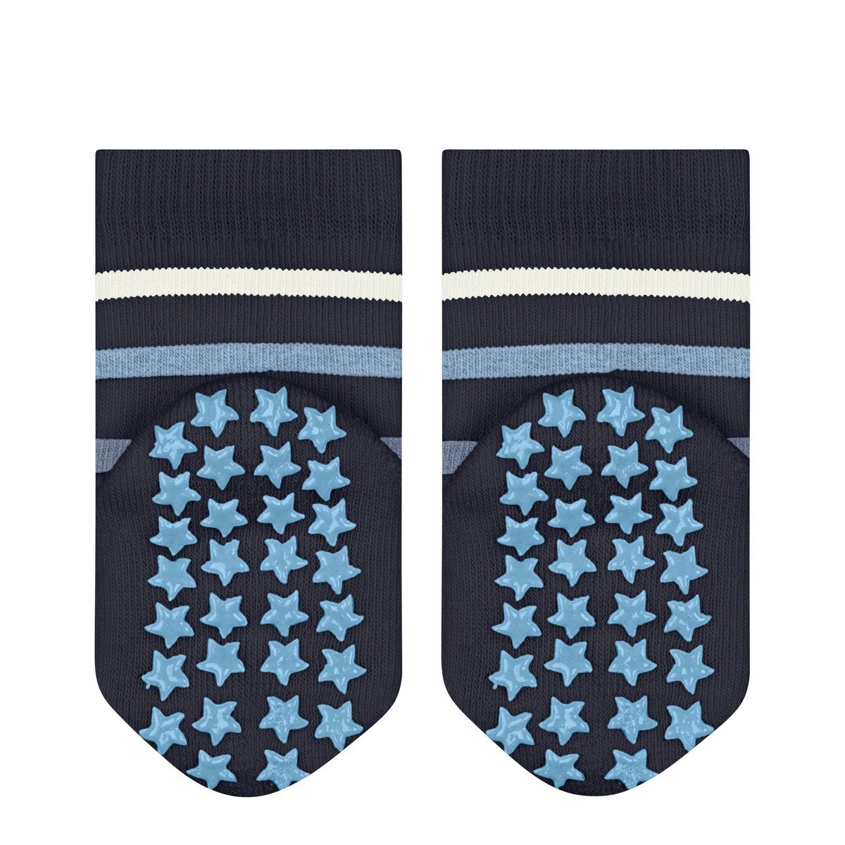 Chaussettes à picots Multi Stripe space bleu, FALKE