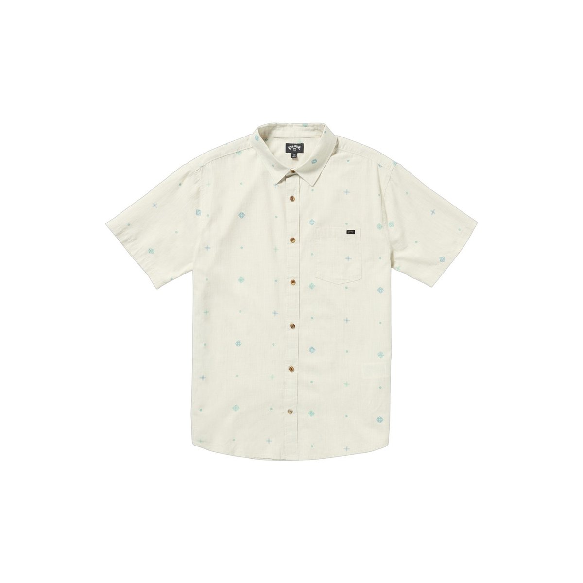 Chemise à manches courtes SUNDAYS beige chino, BILLABONG