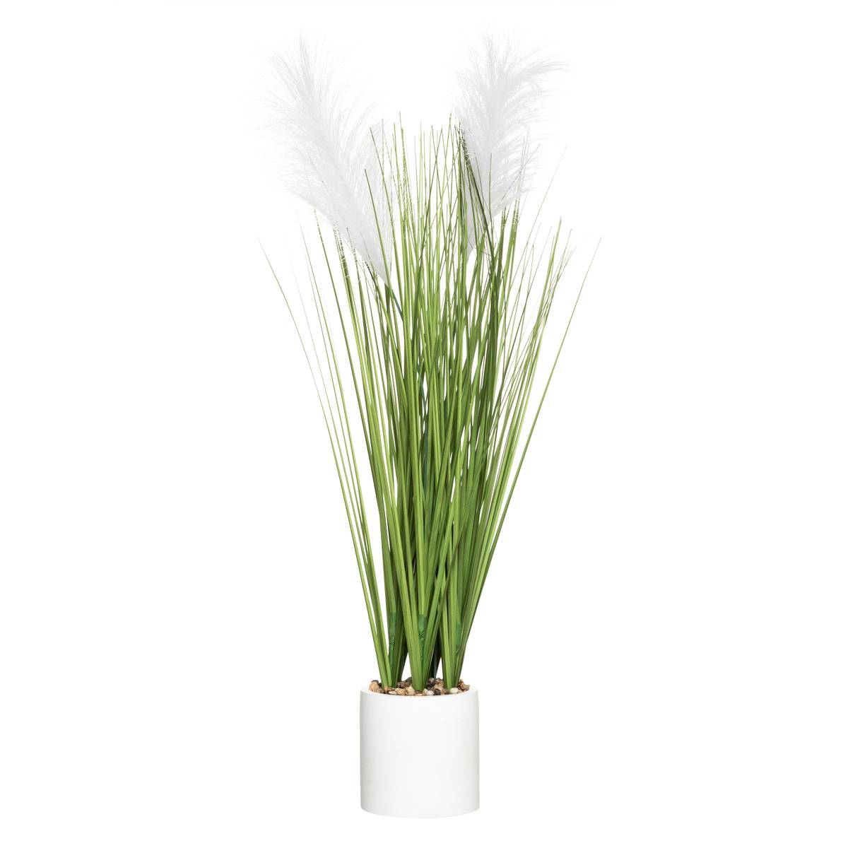 Plante artificielle PLUMEAU blanc, ATMOSPHERA
