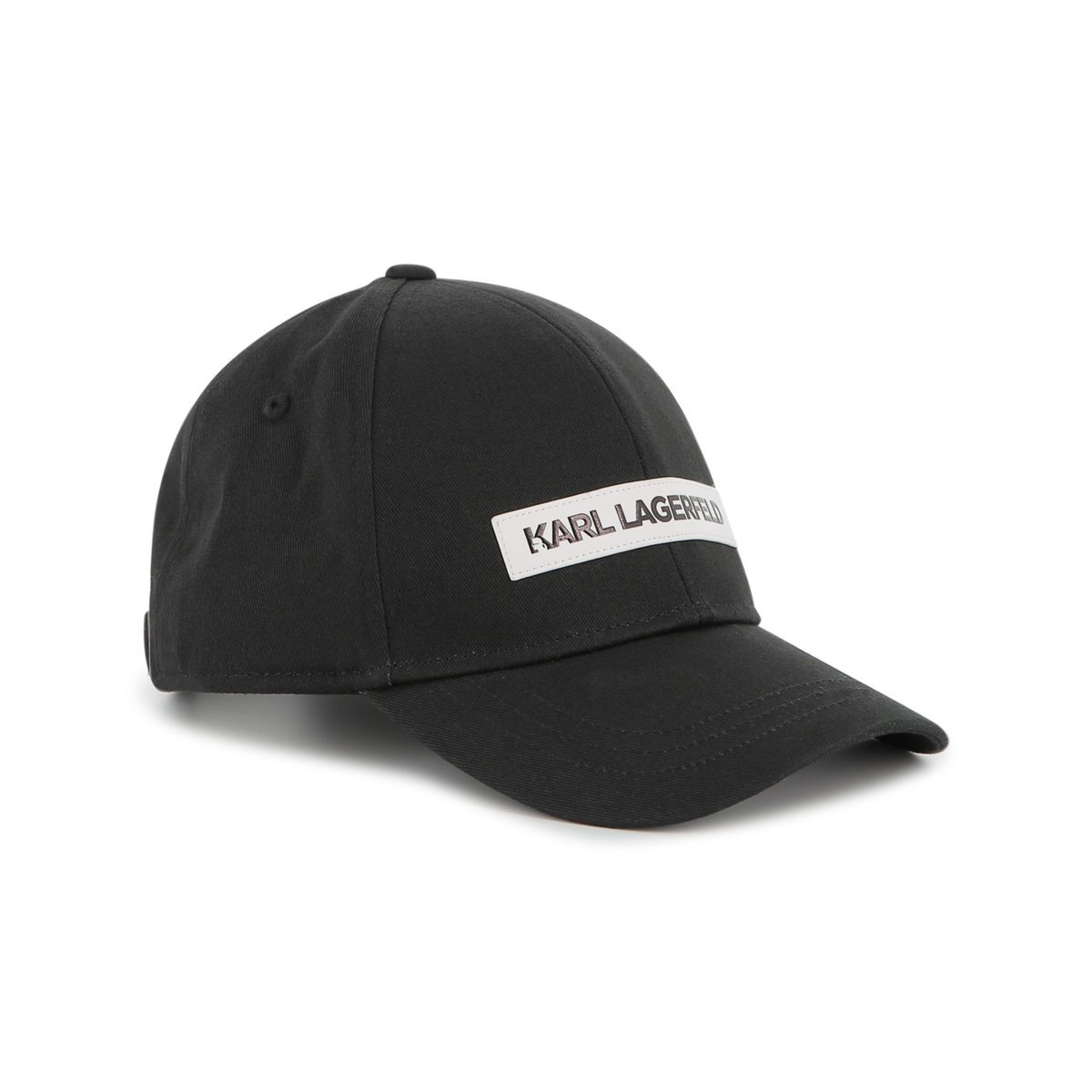 Casquette en sergé black, KARL LAGERFELD KIDS