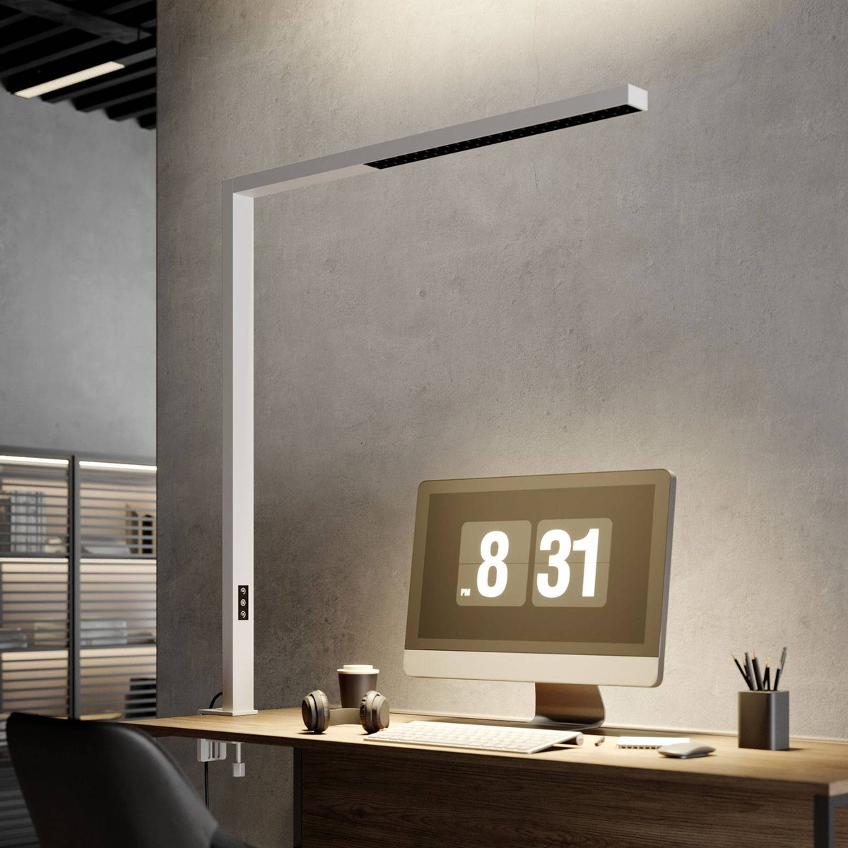 en aluminium moderneLED, Jolinda blanc (ral 9003), ARCCHIO