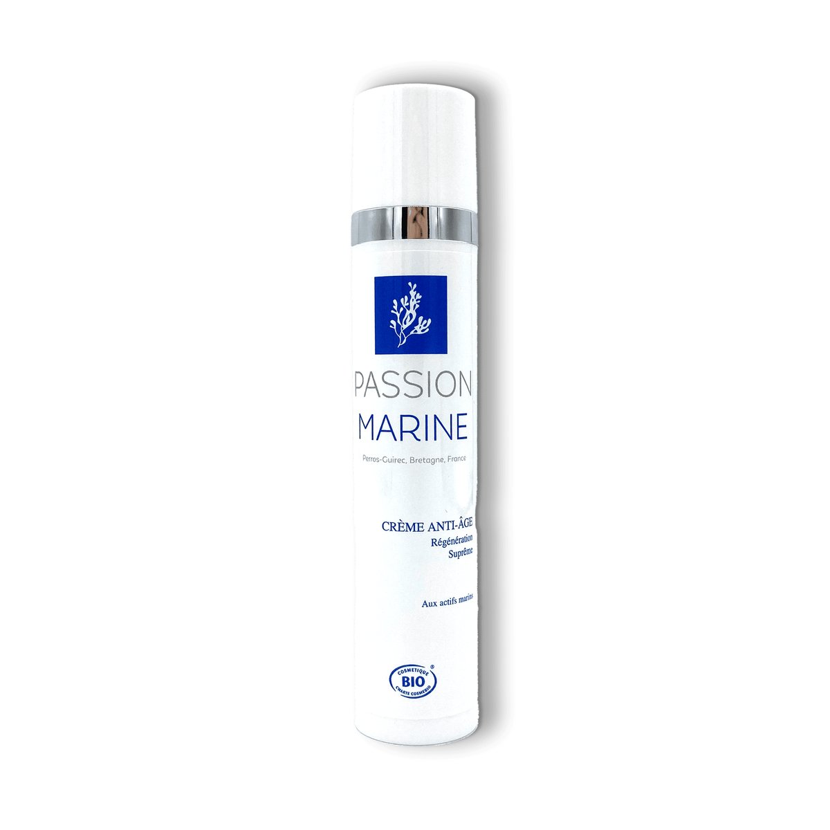 Concentré de jeunesse anti-âge à l'eau de rose bio et aux peptides d'avocat couleur unique, PASSION MARINE