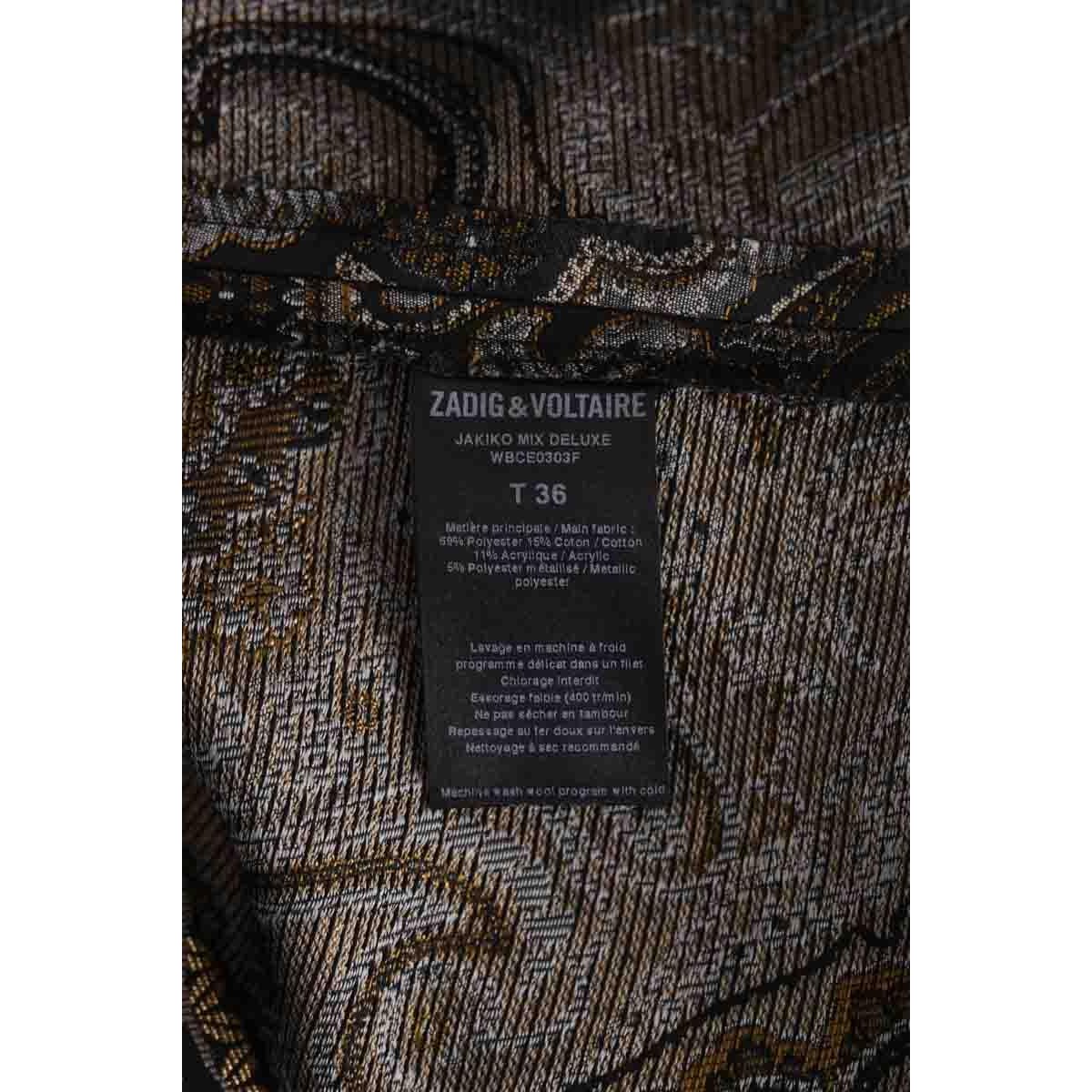 Mini jupe - Très Bon État doré, ZADIG&VOLTAIRE