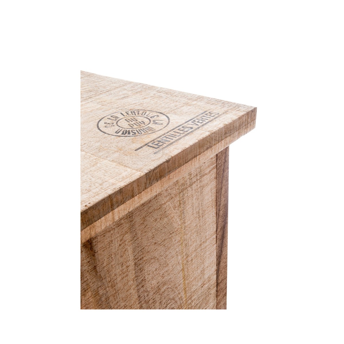 Bar en bois clair 3 tiroirs 2 tablettes - CASIMIR bois clair, HELLIN, DEPUIS 1862