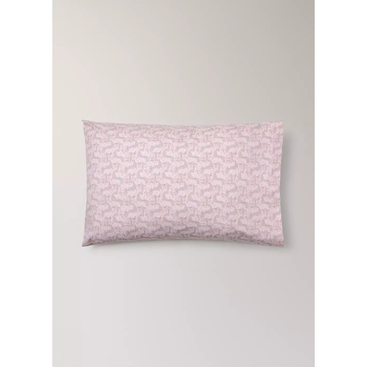 Taie d’oreiller enfant coton fleurs 50x75 cm nude, MANGO HOME