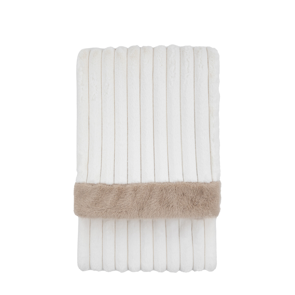 Luxury Fur Throw Cream cream, ÉDITÉ
