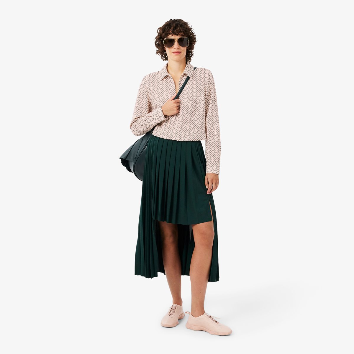 Chemise popover imprimé regular fit rose-xi7, LACOSTE