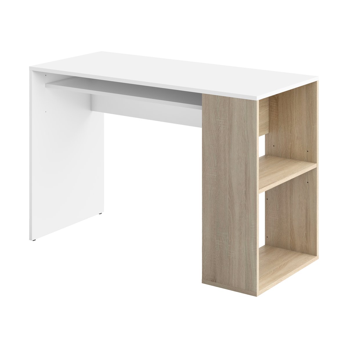 Bureau Yale chêne/blanc, CAMIF
