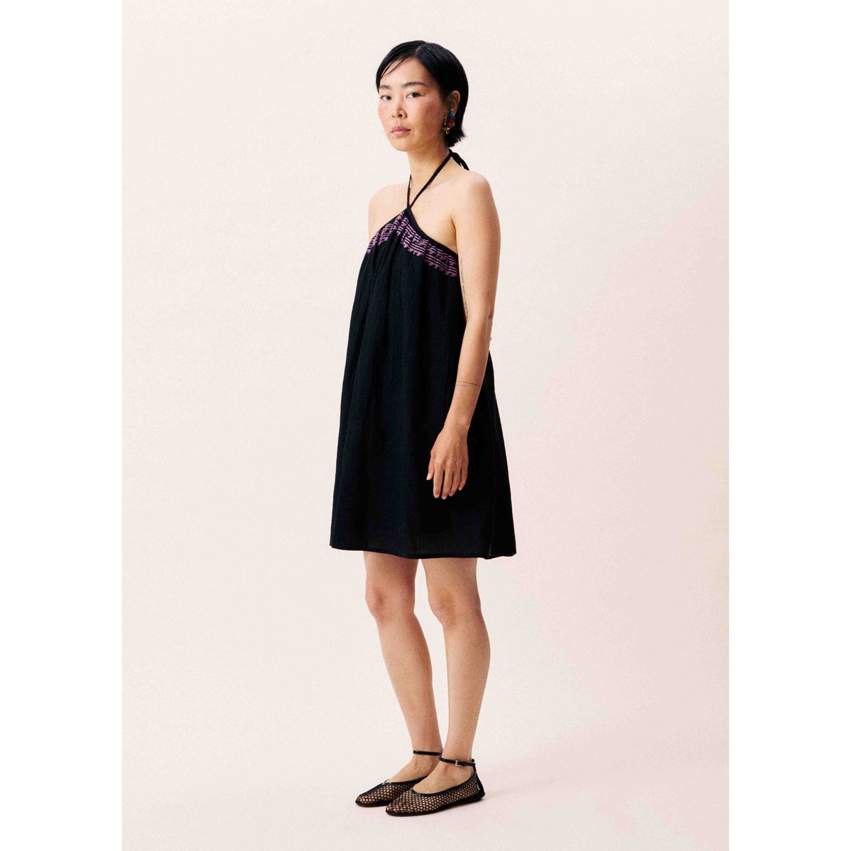 Robe DANAE noir, FRNCH