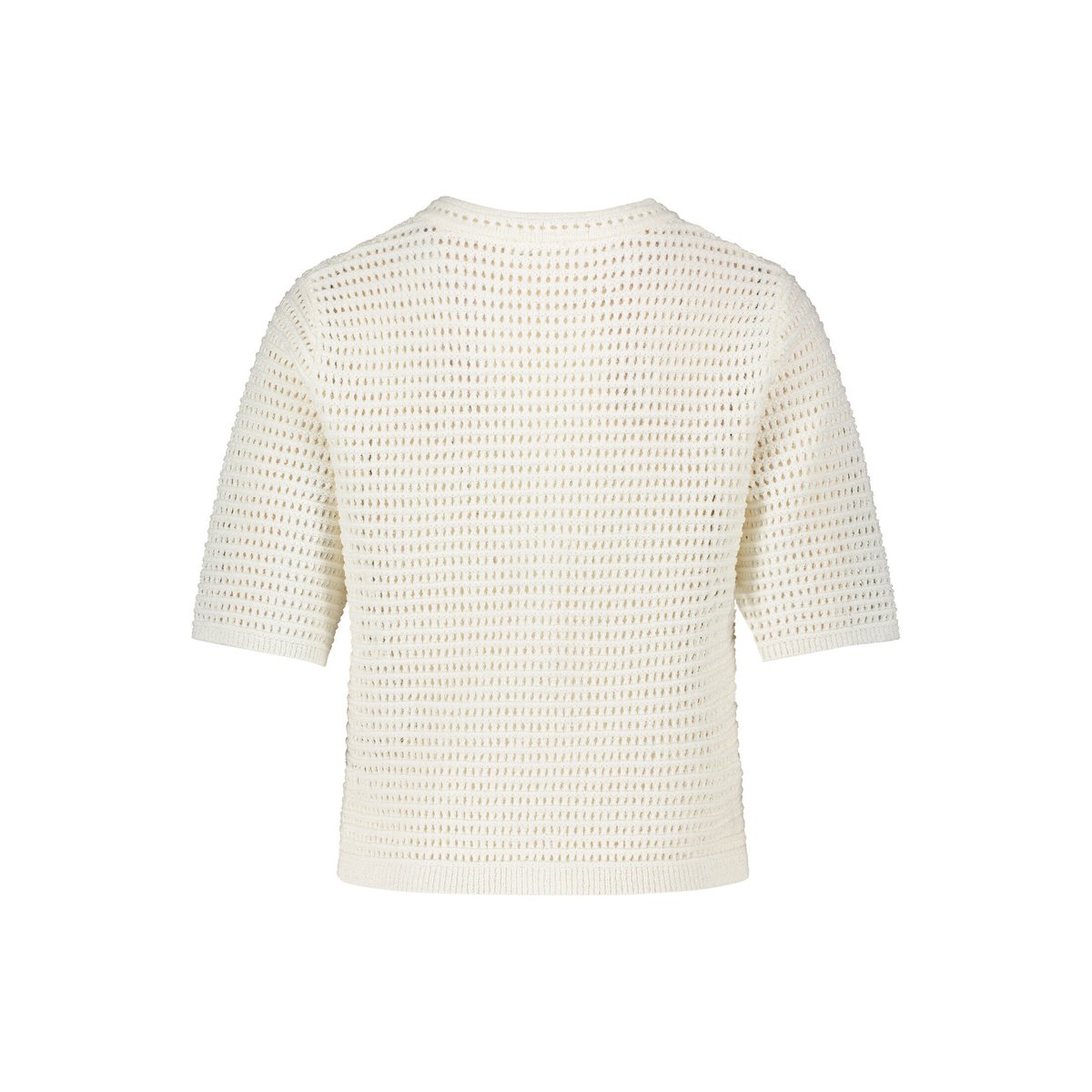 Cardigan en maille d'été à patte de boutonnage blanc, BETTY & CO