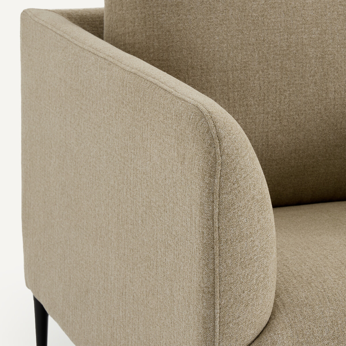 Fauteuil, en chenille recyclée, OSCAR ecorce, EMMANUEL GALLINA X AM.PM