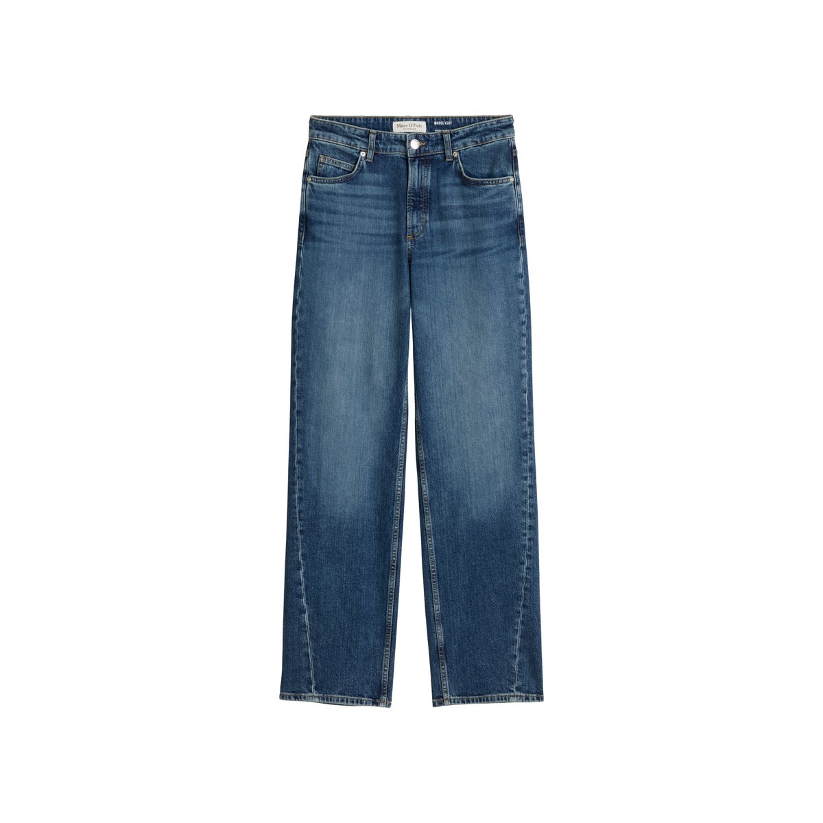 Jeans modèle Leby droit en Circulose® bleu, MARC O'POLO