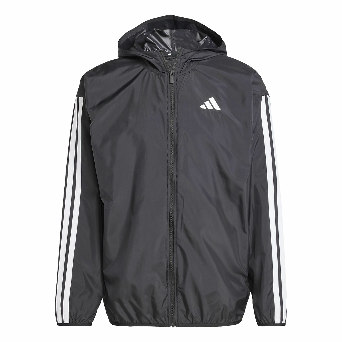 Giacca a vento Essentials a 3 bande nero , ADIDAS SPORTSWEAR