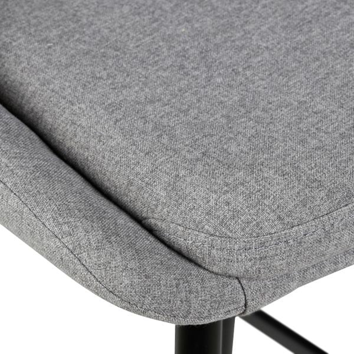 Chaise snack velours verte foncée gris clair, ZAGO