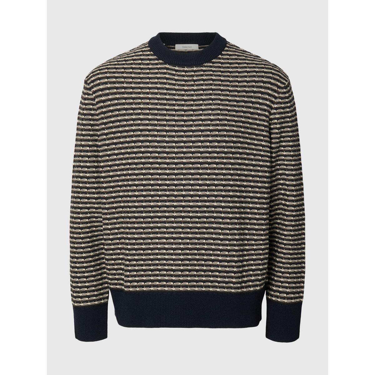 Pull Ras Du Cou bleu - sky captain1, SELECTED