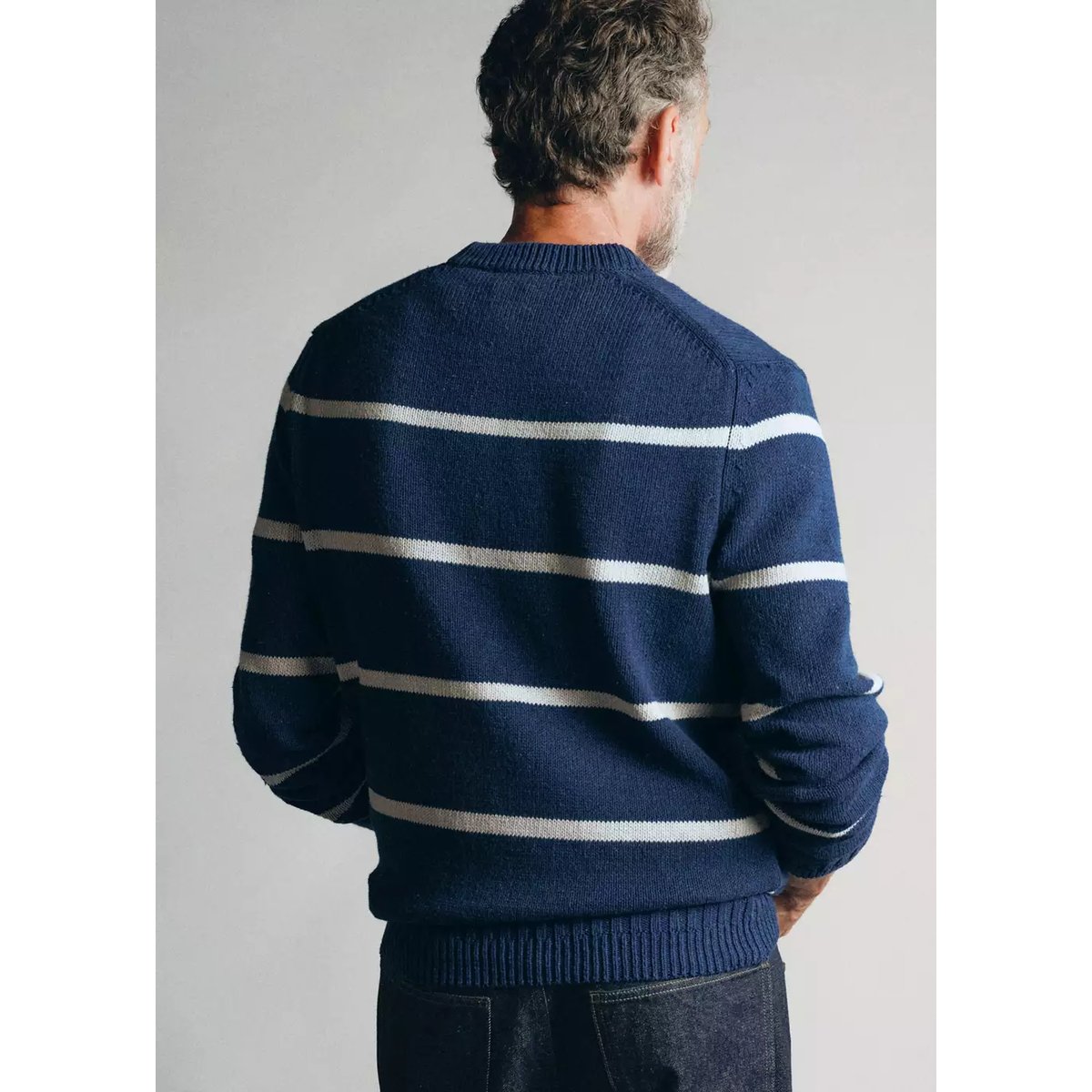 SWEATER VERA-I bleu indigo, MANGO MAN