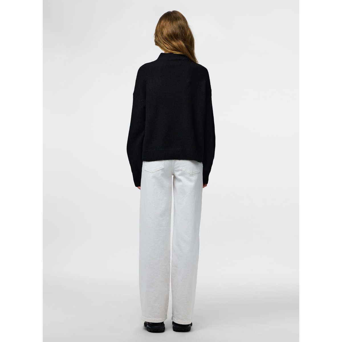 Pullover noir - black, PIECES