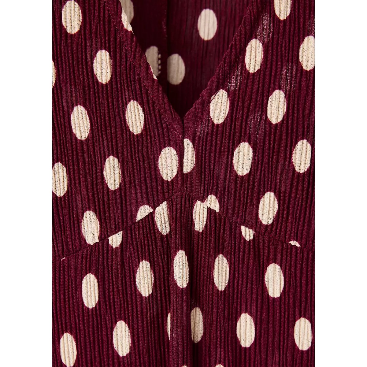 Robe pomelp grenat, MANGO