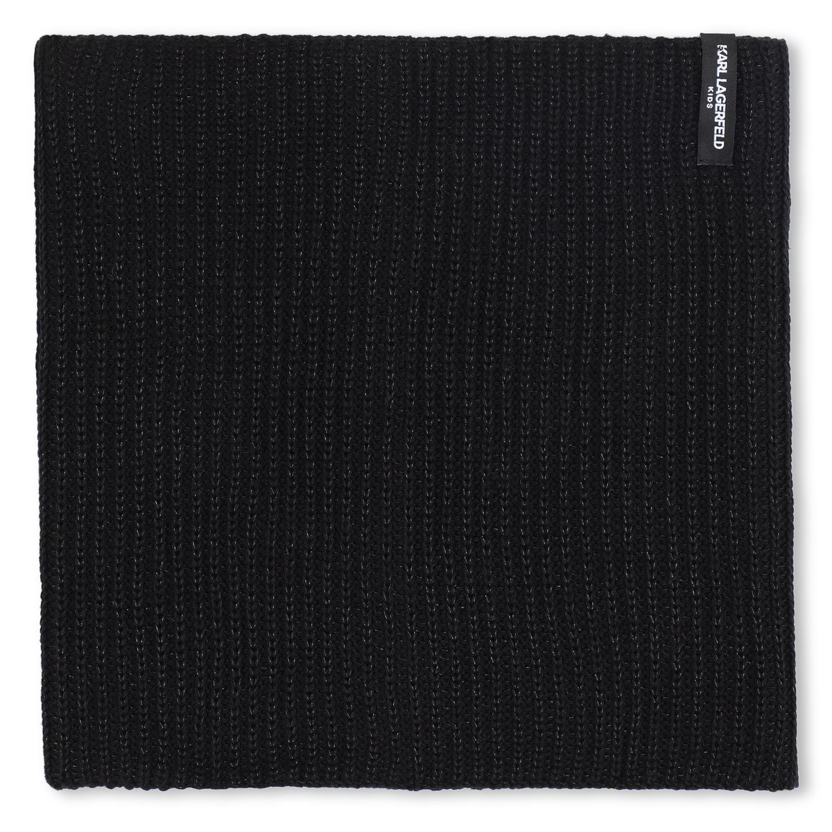Chapeau d’ensemble + chauffe-manche black, KARL LAGERFELD KIDS