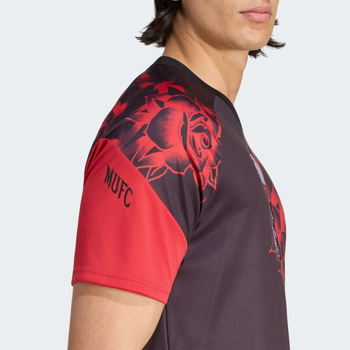 Maillot Pré-Match Manchester United 26/27 Maillot Pré-Match Manchester United 26/27 mufc red / black, adidas Performance