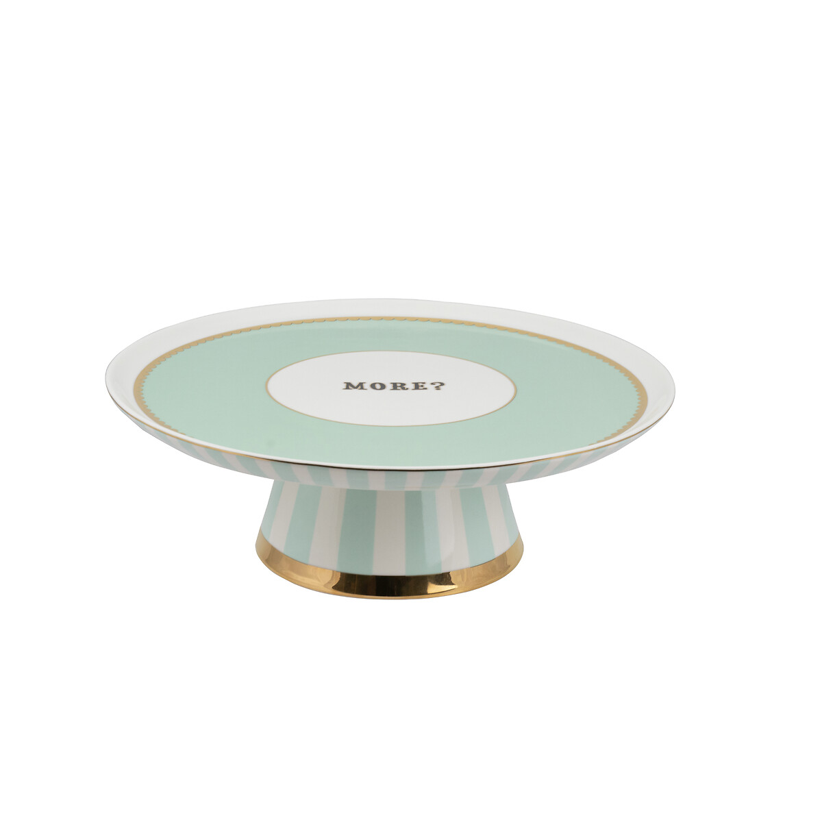 Slogan Footed Cake Stand multi-coloured, YVONNE ELLEN