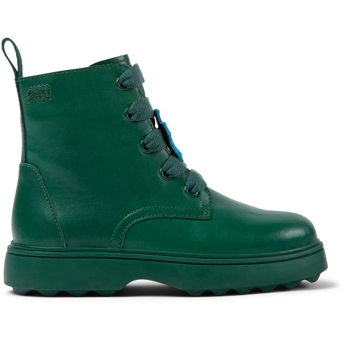 Bottines Norte SMOOTH LEATHER vert foncé, CAMPER