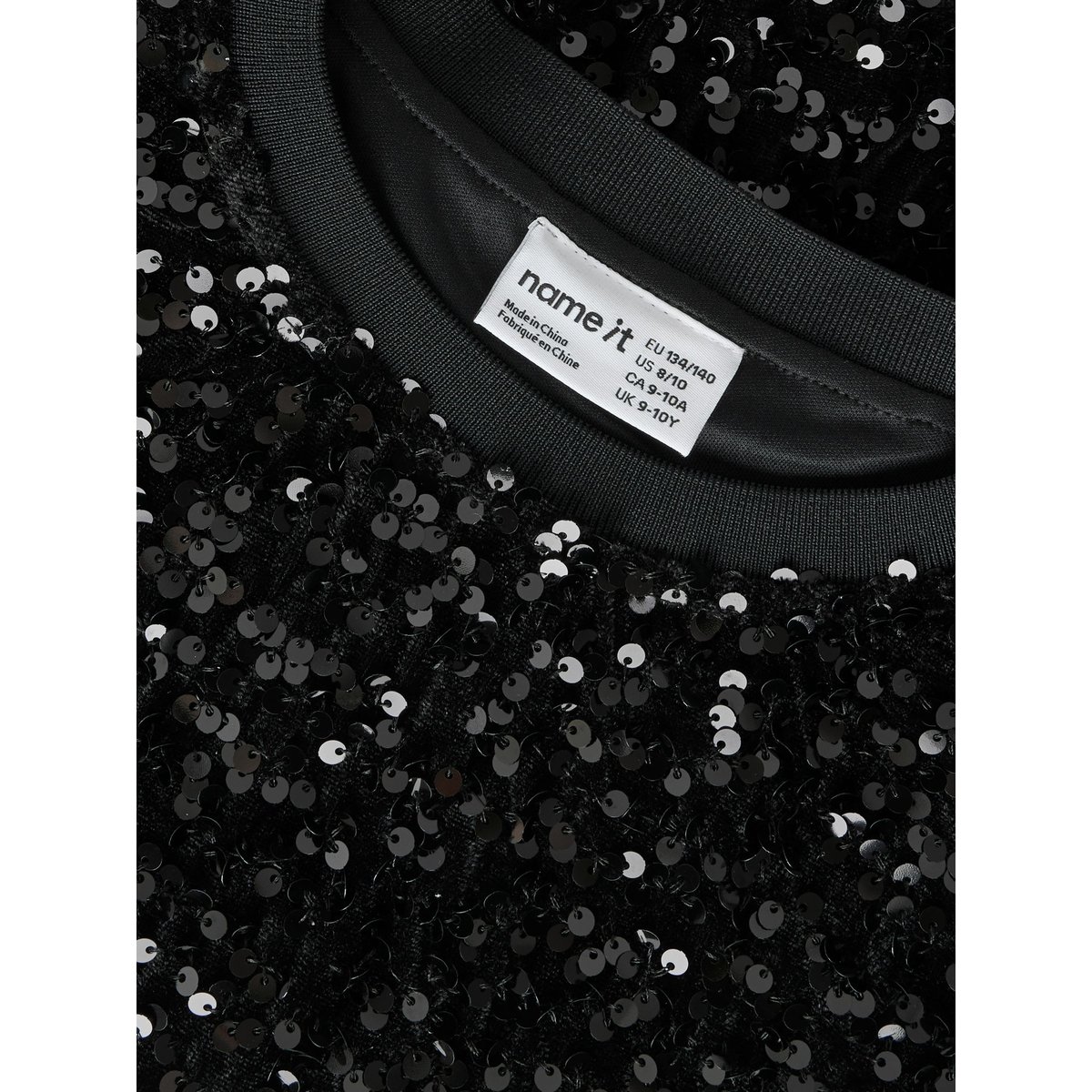 Top À Manches Courtes noir - black1, NAME IT