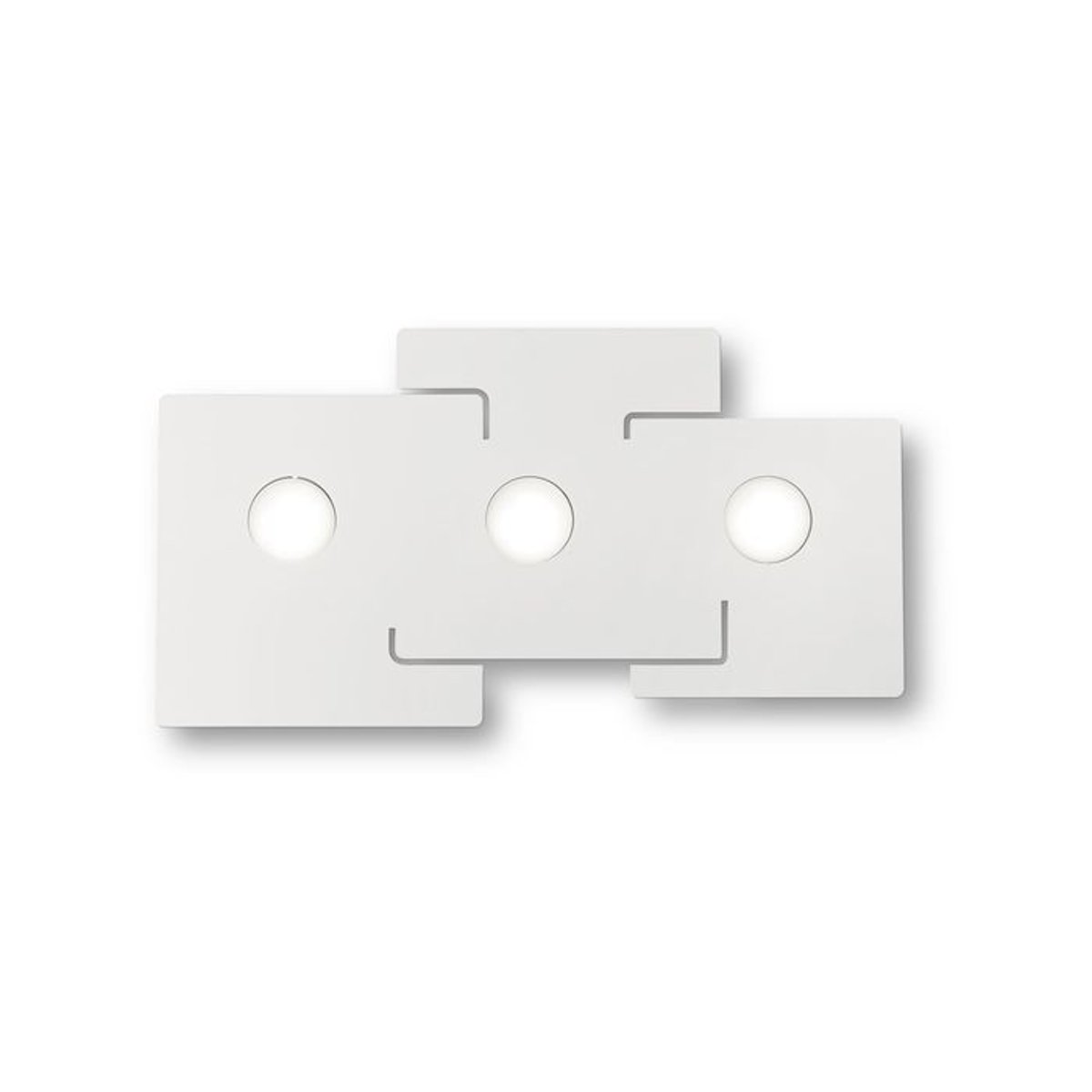 Plafonnier    TOTEM blanc, IDEAL LUX