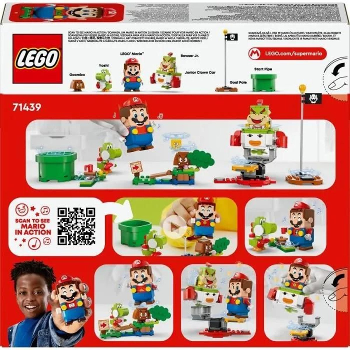 LEGO Super Mario - Aventures avec Mario Interactif - 71439 couleur unique, LEGO