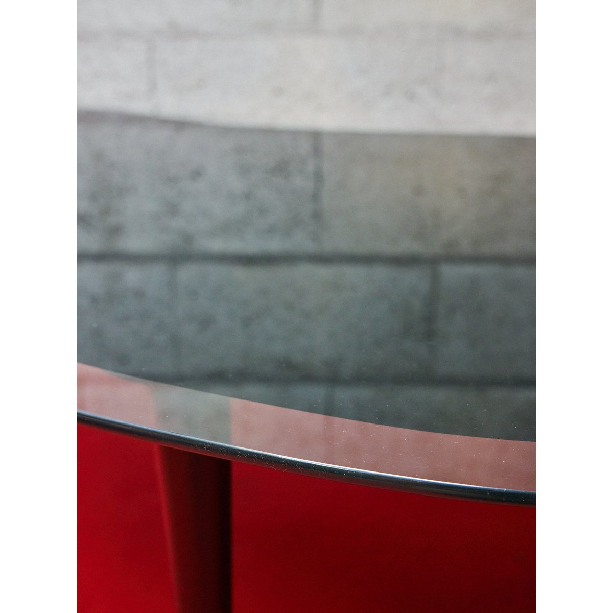 Table basse en verre Donna N°1022 - Bon état transparent, DEBONGOUT