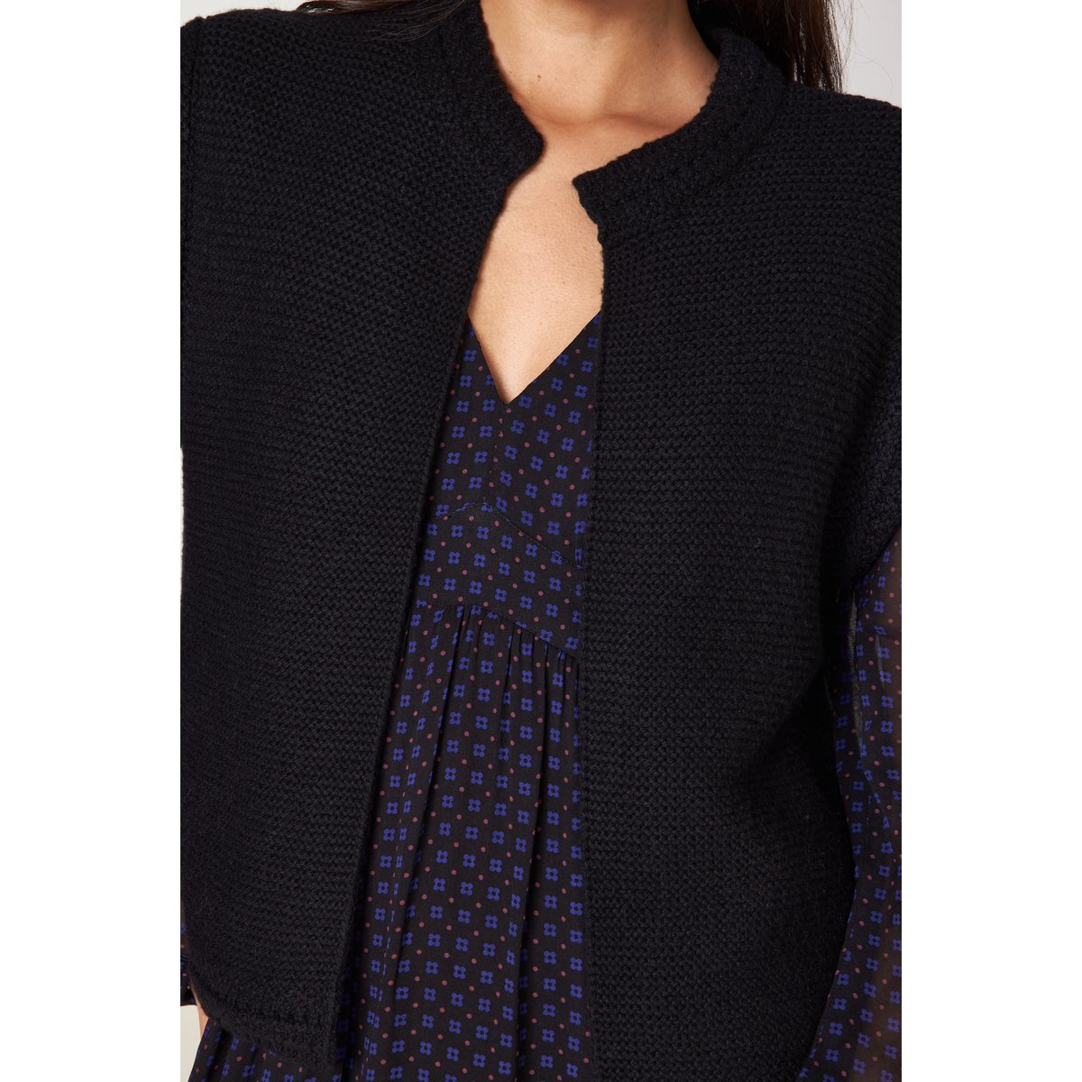 Gilet sans manches SONNY noir, Maison 123