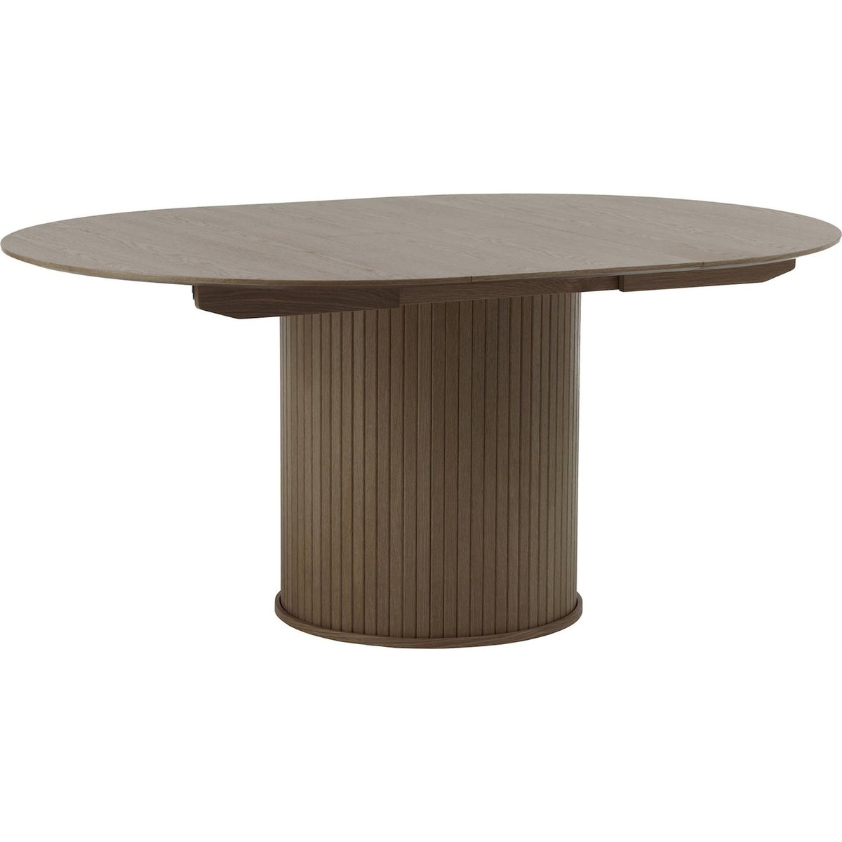 Table à manger extensible collection GATIVEL bois foncé, RECOLLECTION