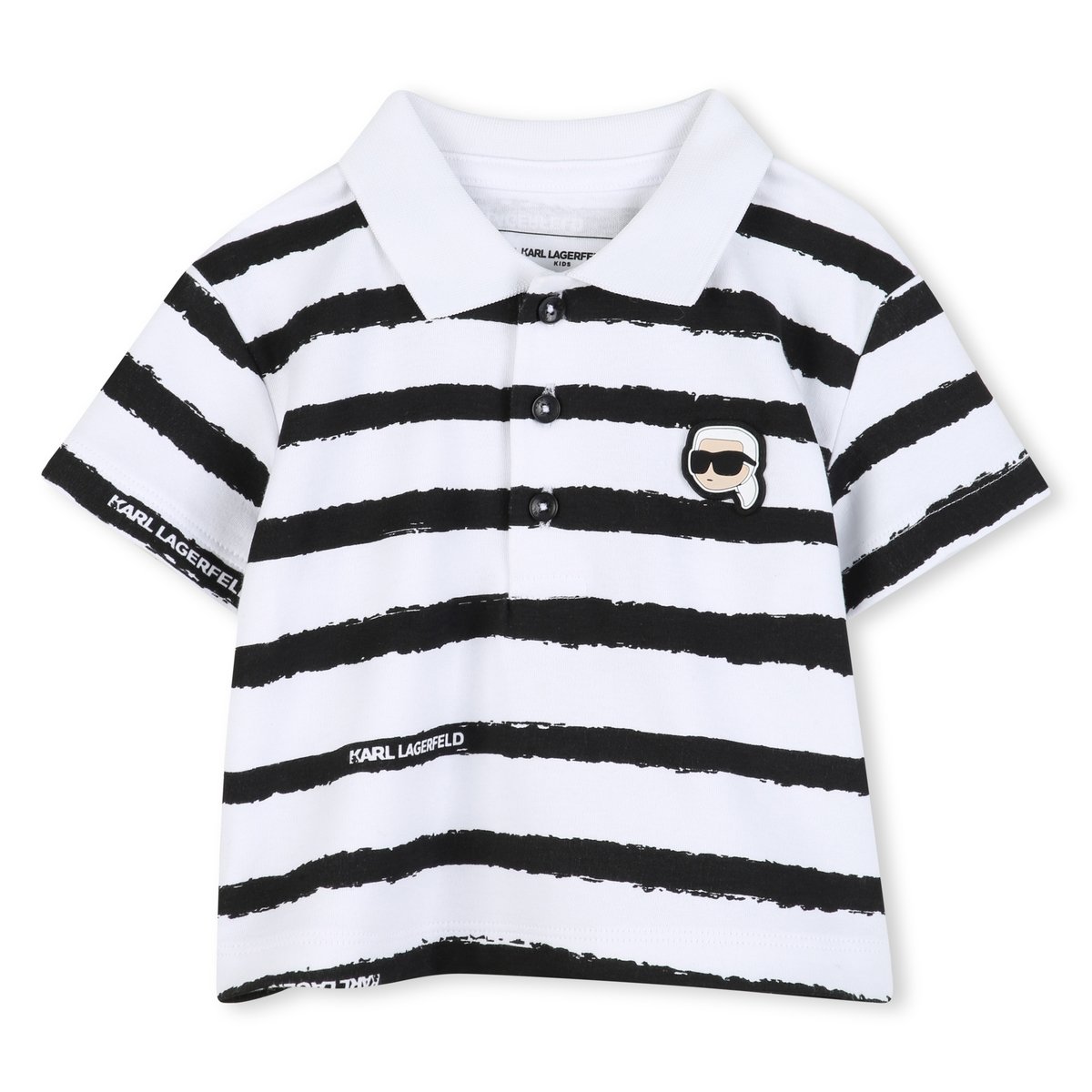 Ensemble polo et short blanc, KARL LAGERFELD KIDS