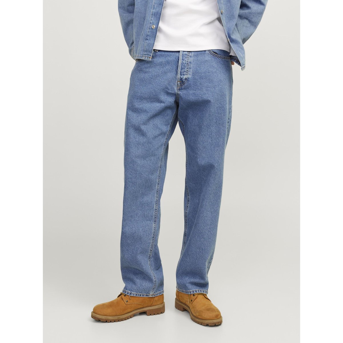 Jean À Coupe Loose blue denim, JACK & JONES